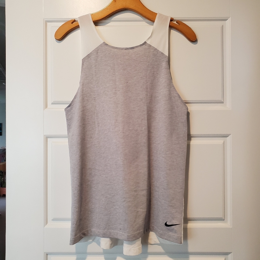 New w/o Tags - Nike Tank Top, Grey and White